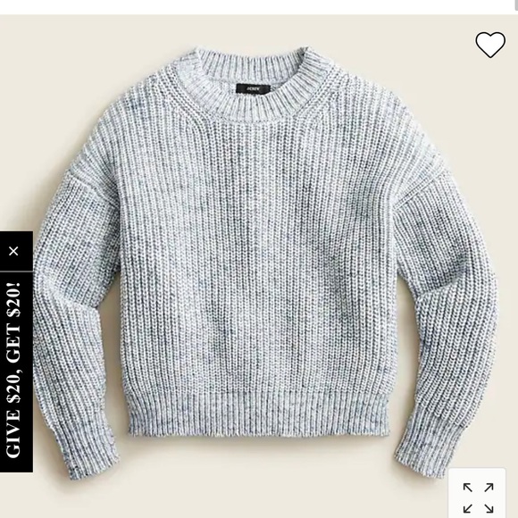 J. Crew Sweaters - J. Crew Marled cotton-blend crewneck sweater